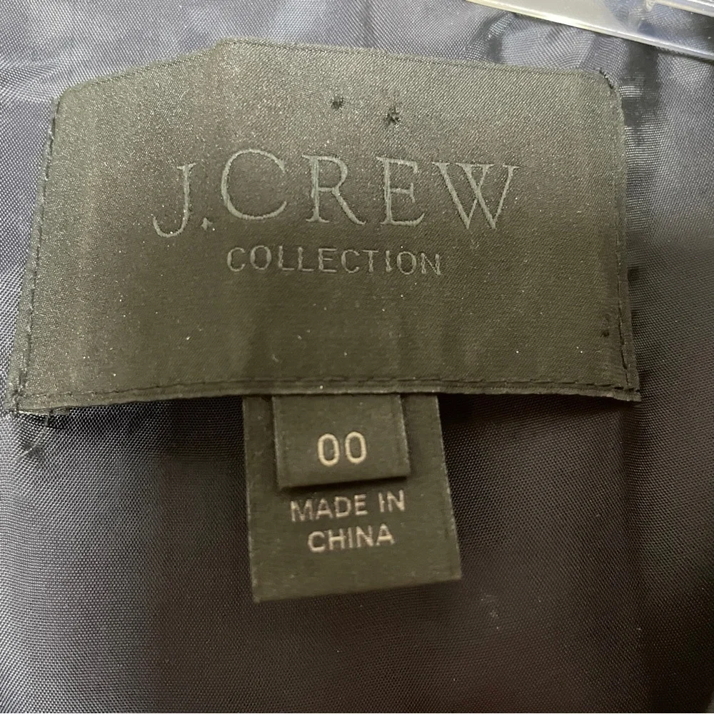 J. Crew Collection Striped Paillette Dress Size 00 Office Business Casual Office